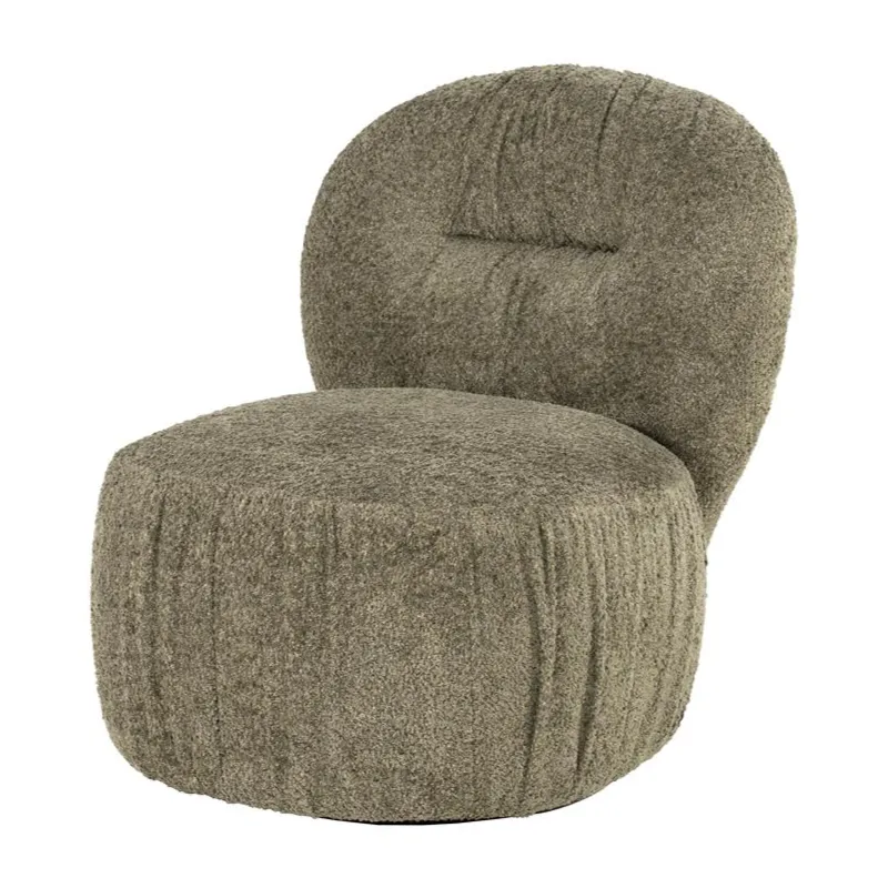 By-Boo, Roux loungestol 72x91x76,5 cm polyester grøn