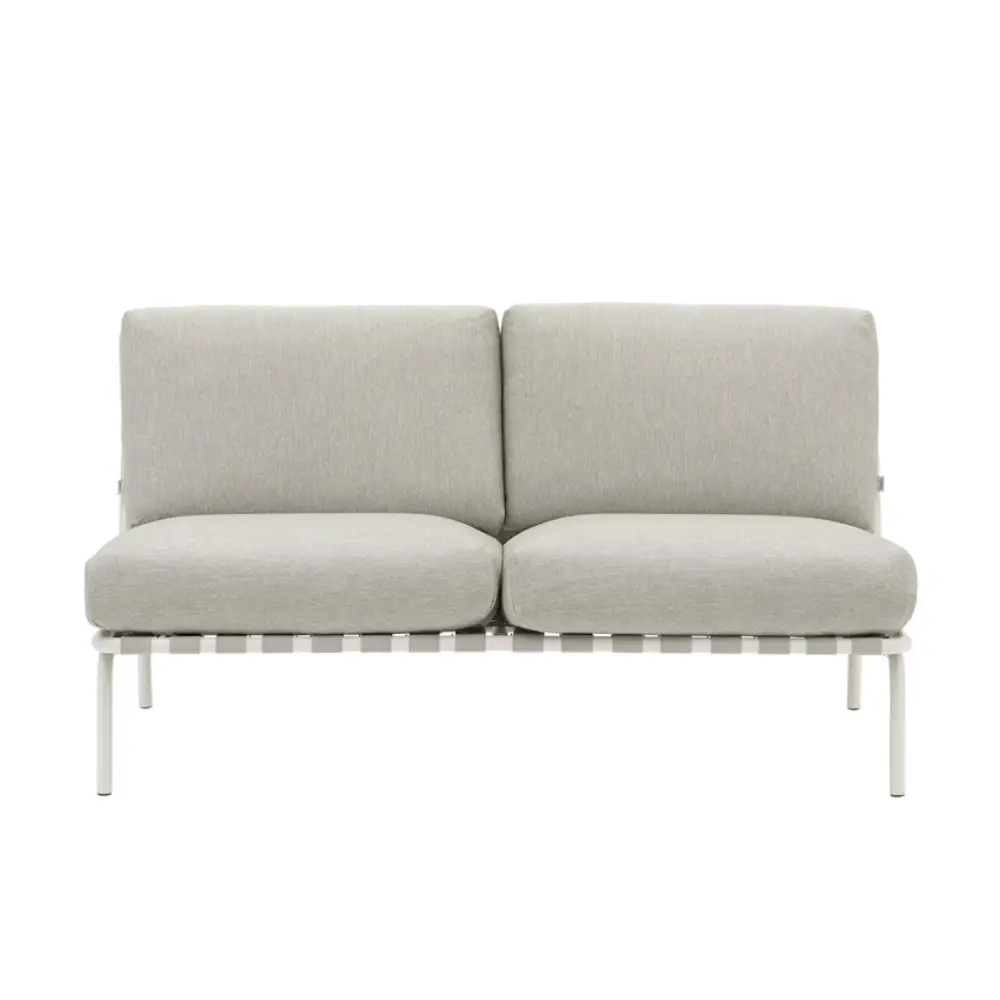 Muuto, Lounge Sofa Settle 2-seater Laze 1/Grey