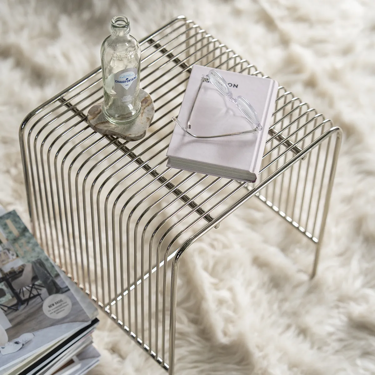 Skammel i metal WireWorks 