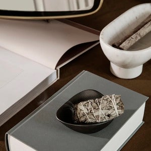 Marmorskål Alza Black