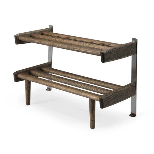 Meja skohylde gulv 59 cm røget eg