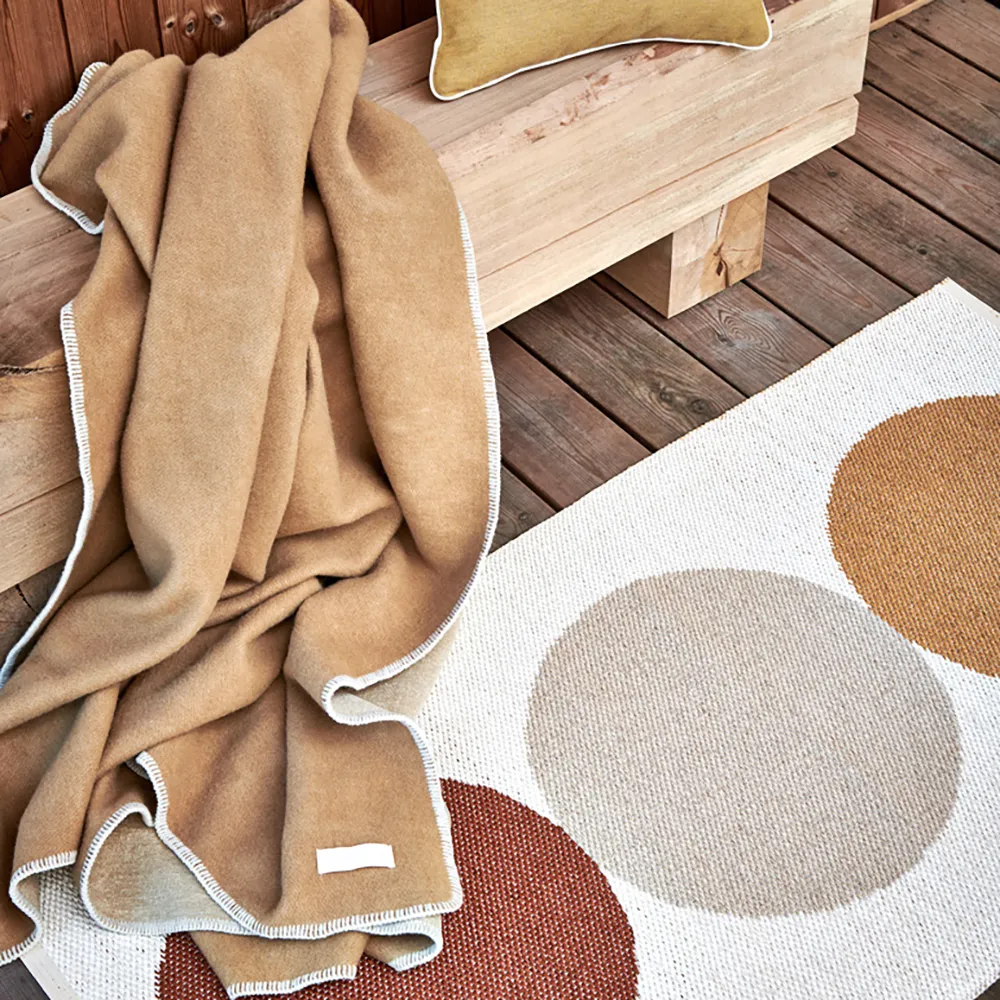 Otto Harvest / Background Vanilla tæppe 70 x 140 cm