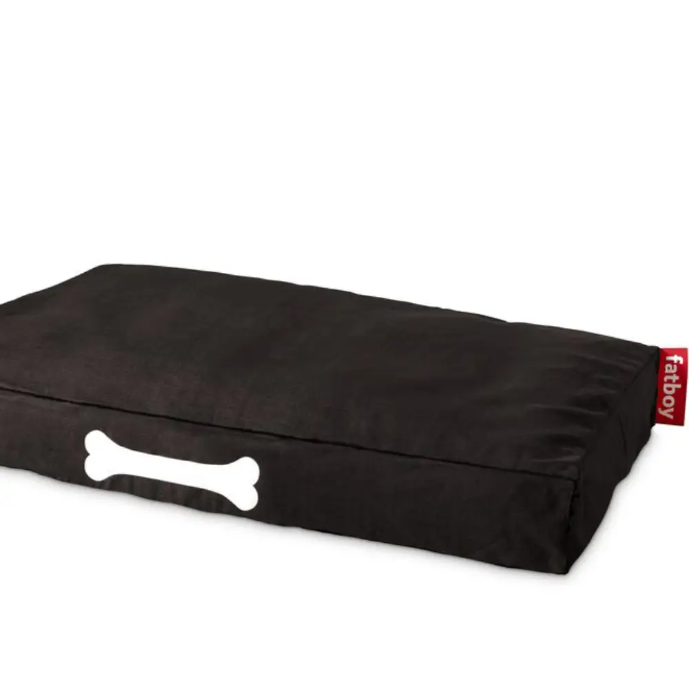 doggielounge L canvas Hunde seng recycled black licorice