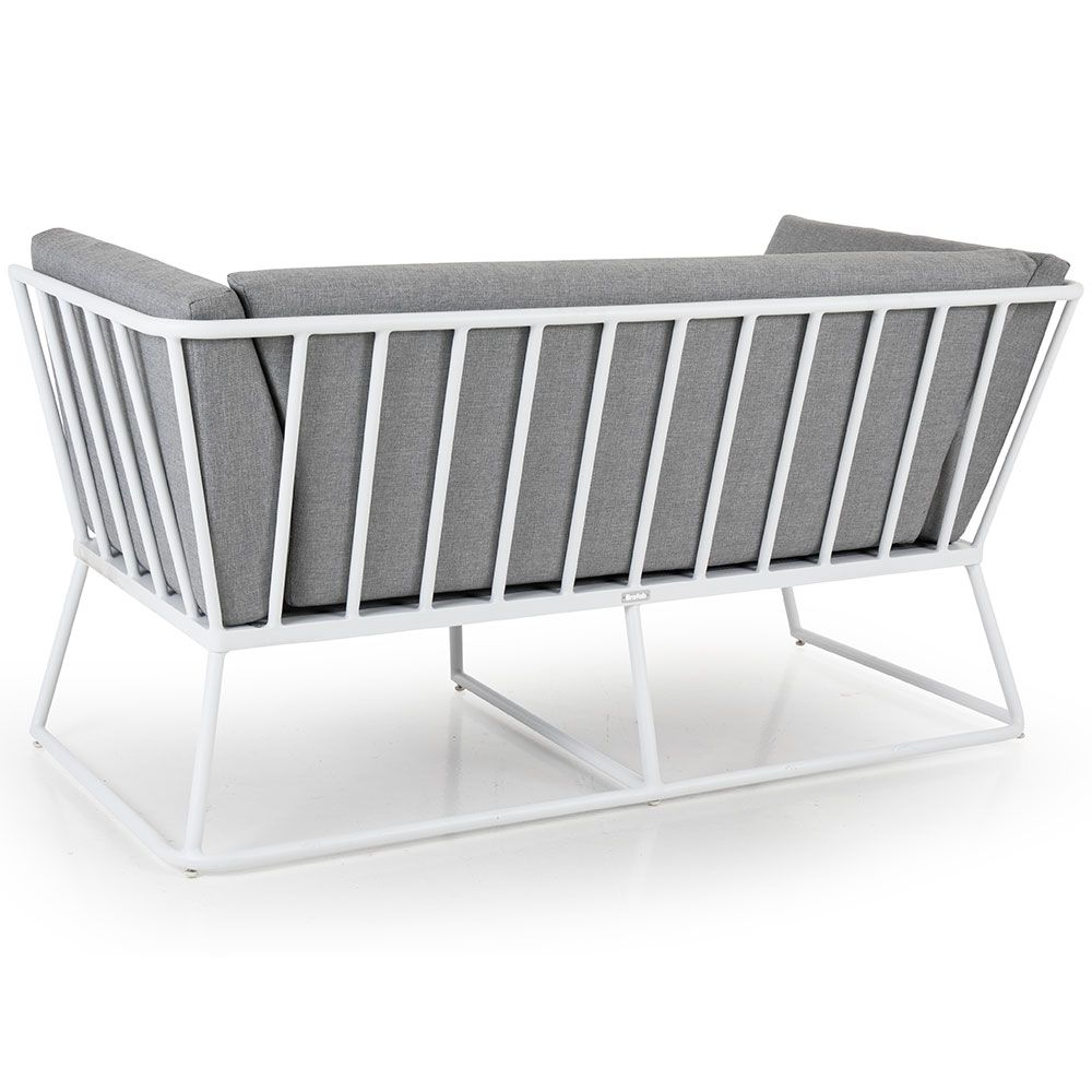 Vence 2-personers sofa hvid/grå