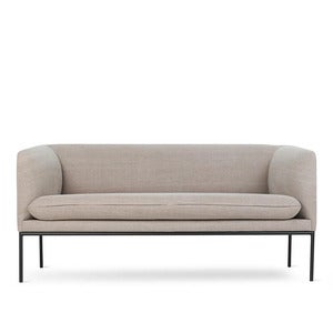 Sofa 2-Sæders Turn Cotton Linen Natural