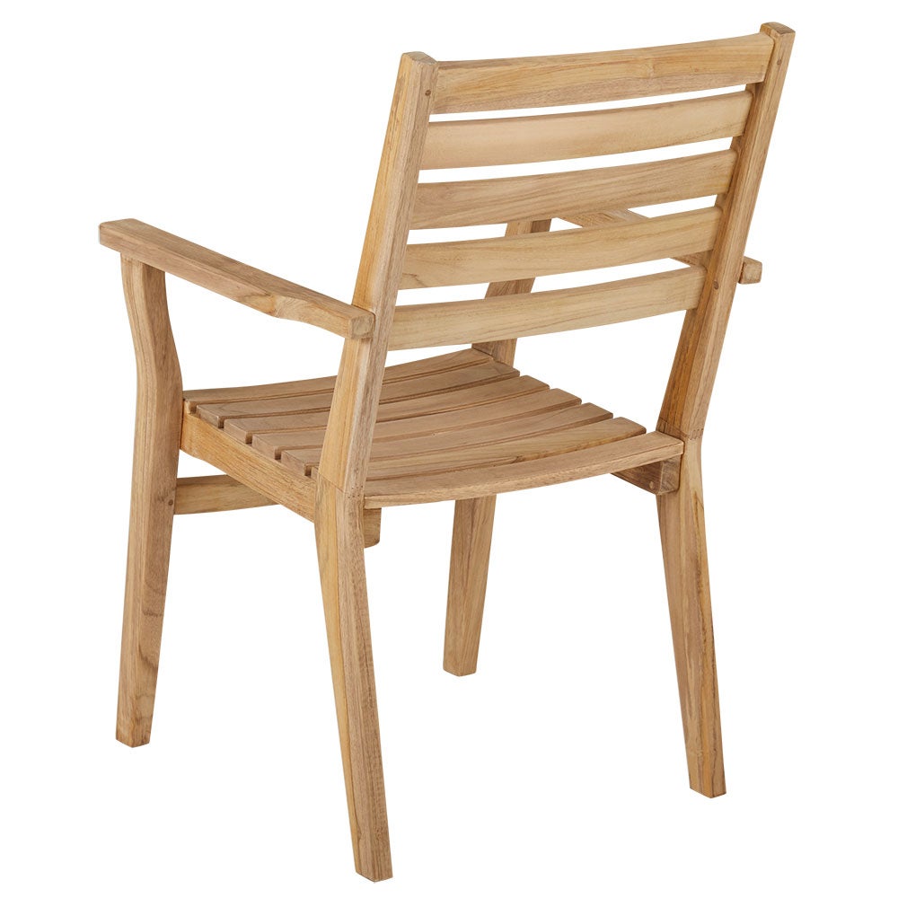 Keros Stol/Karmstol Teak