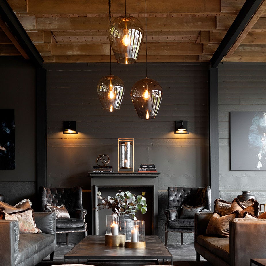 Infinity Loftslampe Smoke Grey Artwood