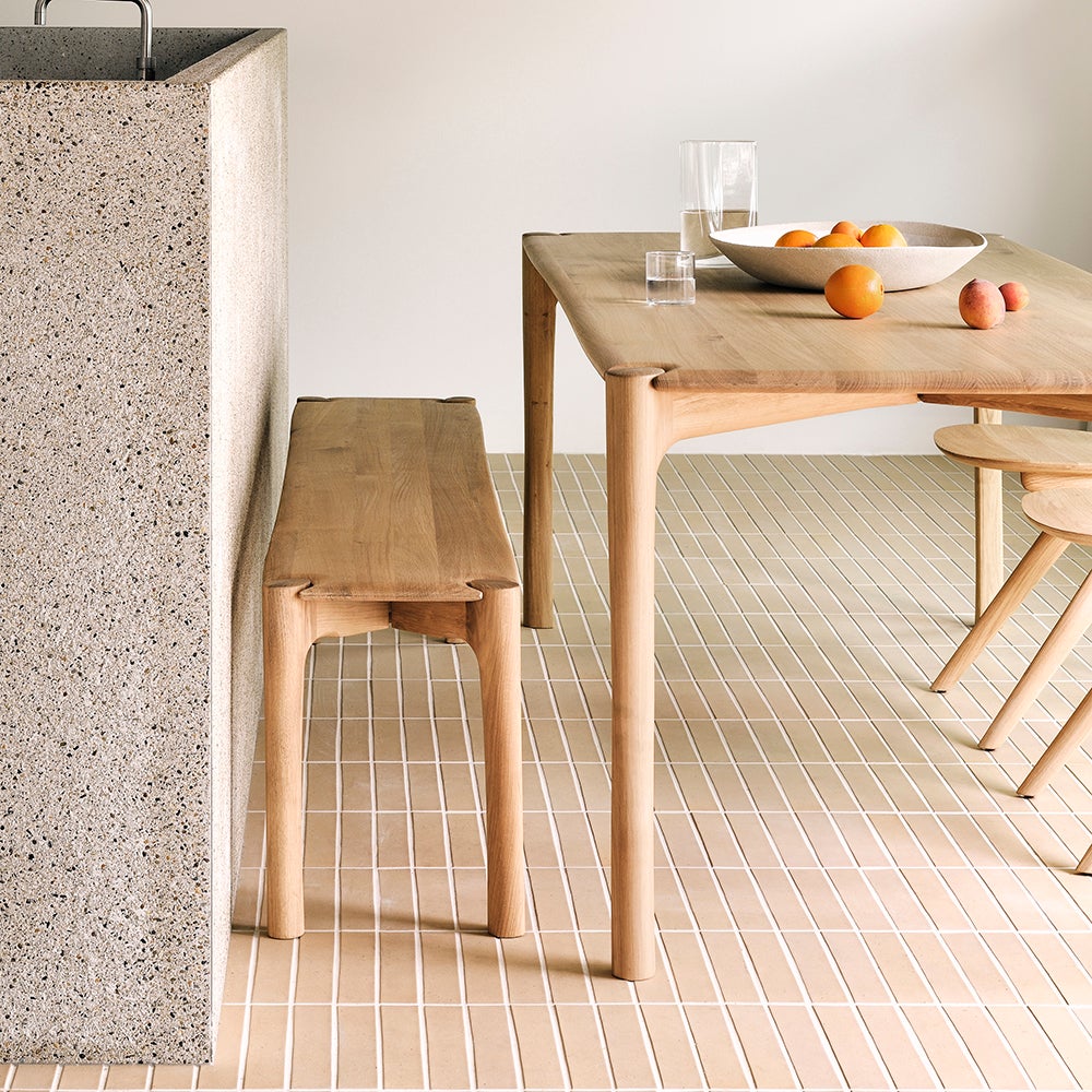 PI Bænk 35x126 cm Eg