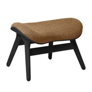 A Conversation Piece Ottoman Fodskammel Black Oak/Sugar Brown
