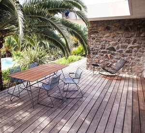 Click gyngestol Paprika / Grey bamboo