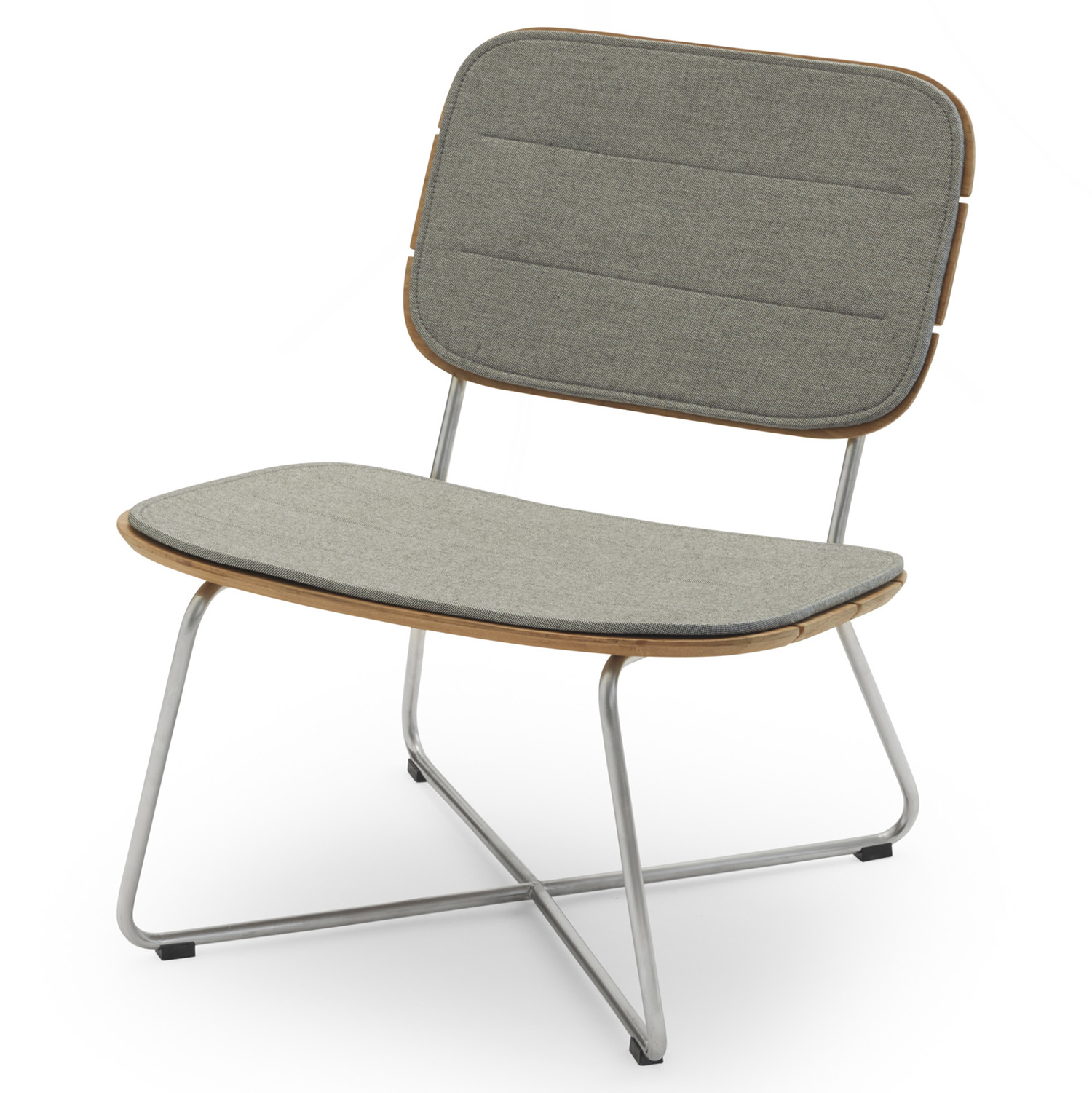 Skagerak Lilium Lounge Chair Cushion Ash