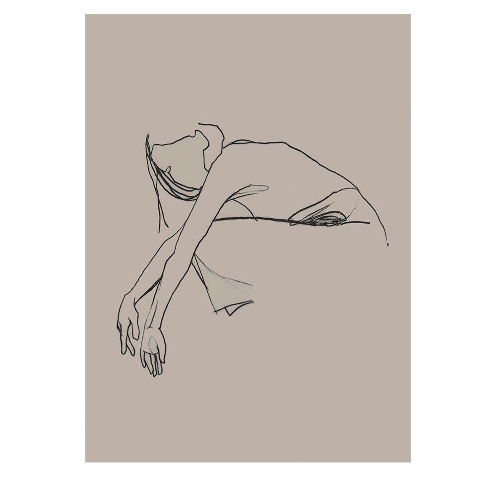 Anna Bülow, Anna Bülow poster Flow 8 50x70 cm