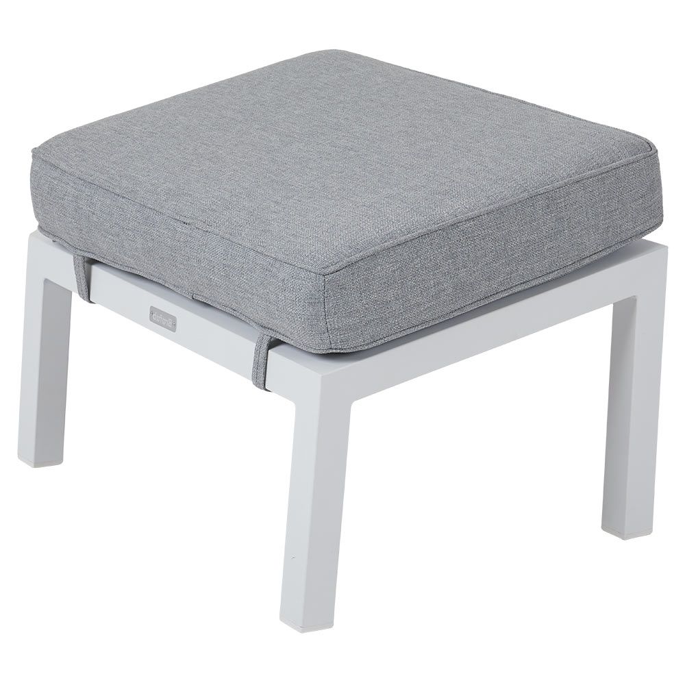 Belfort Fodskammel Hvid Brafab