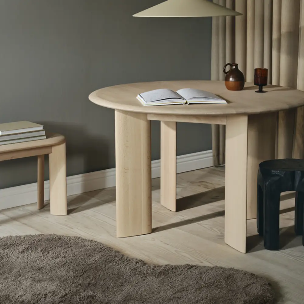 Forma uldtæppe 103x155 cm askebrun