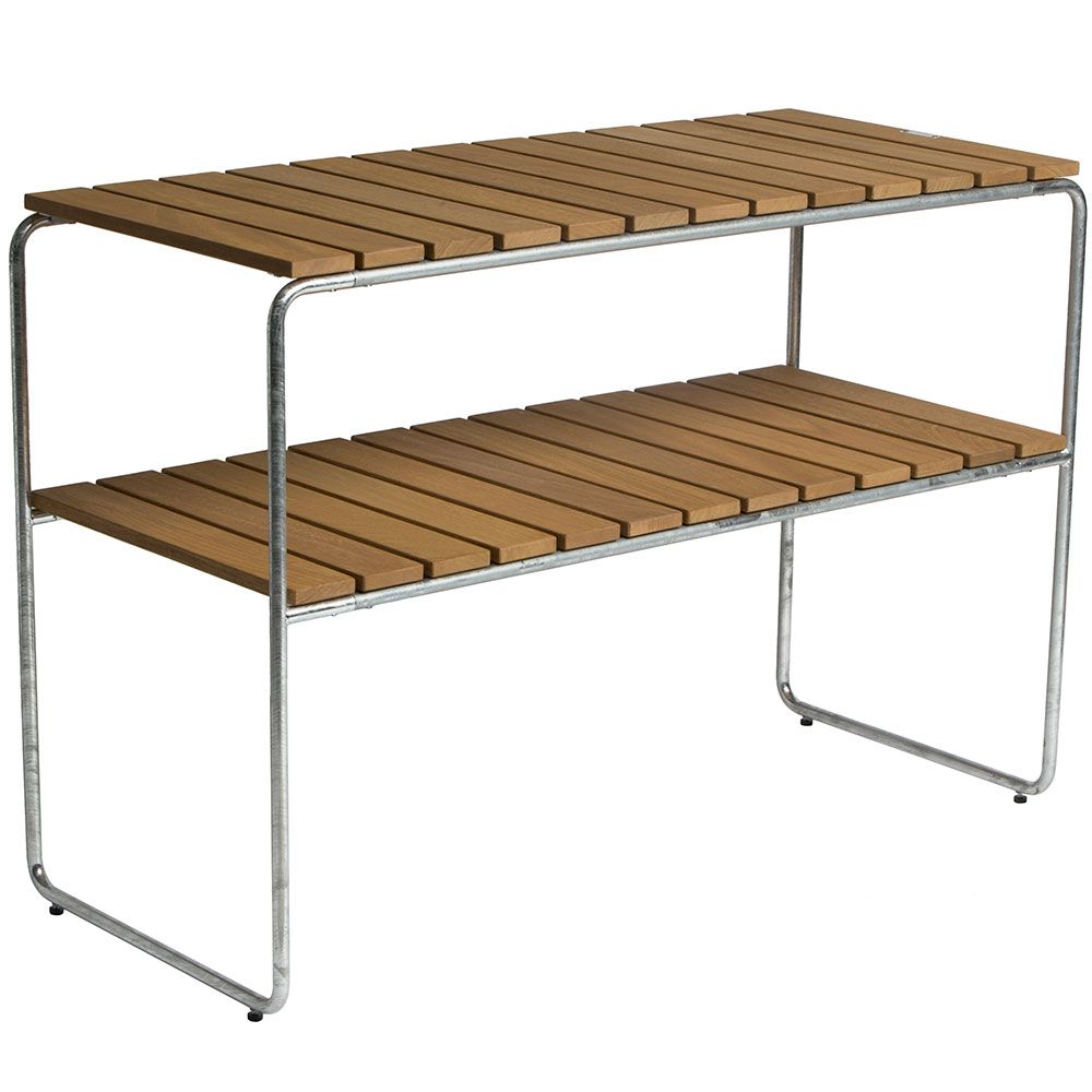 Grythyttan Stålmöbler, L105 Afsætningsbord Olieret Eg Grythyttan Stålmöbler