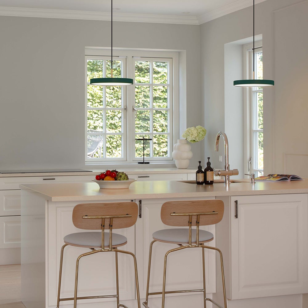 Asteria Plus Mini loftslampe Ø31 cm Forest Green