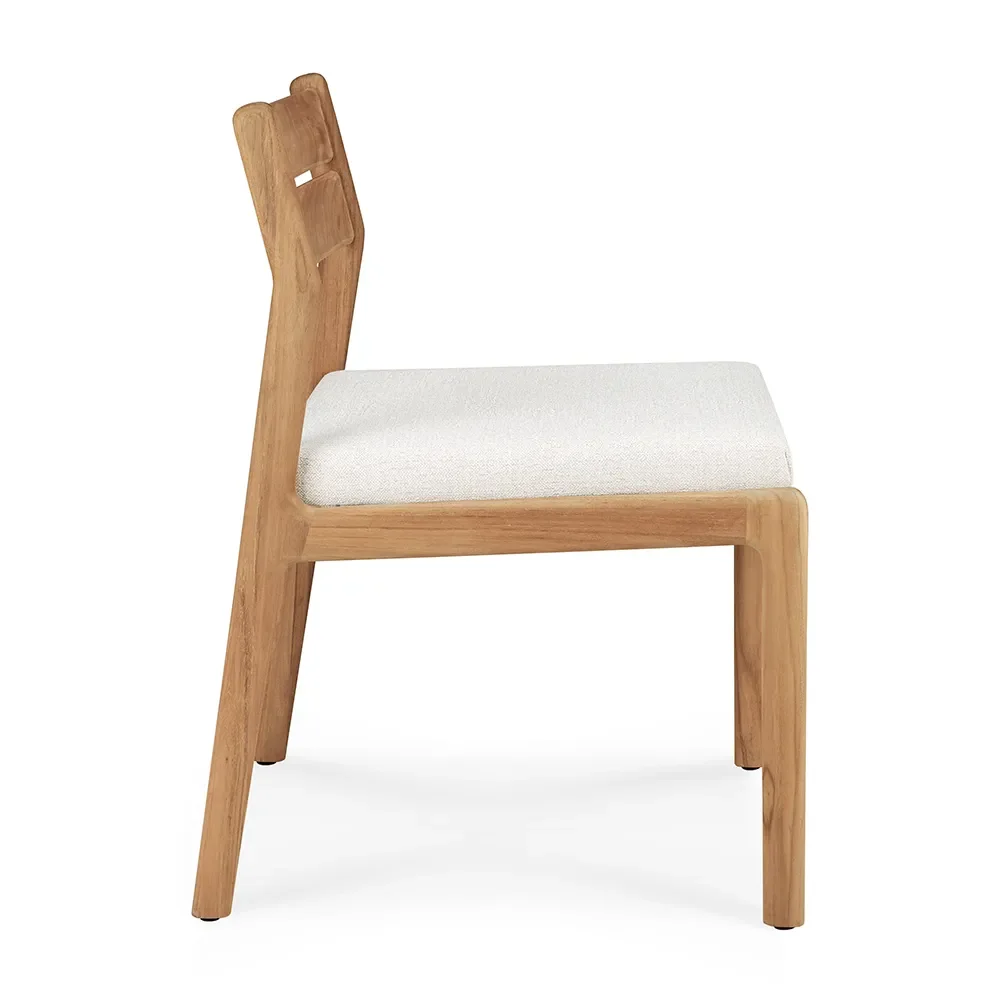 Jack Spisebordsstol Teak/Off White