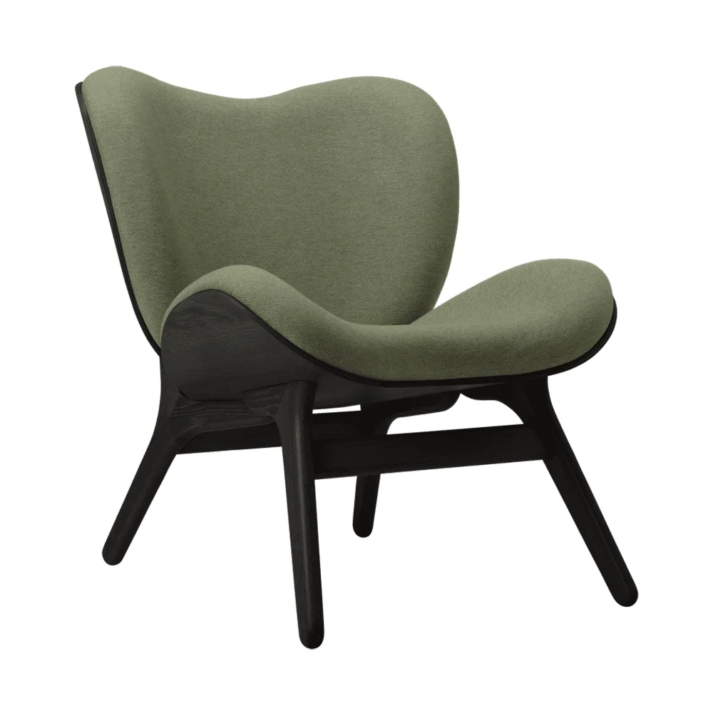 A Conversation Piece Hvilestol Black Oak/Morning Meadows