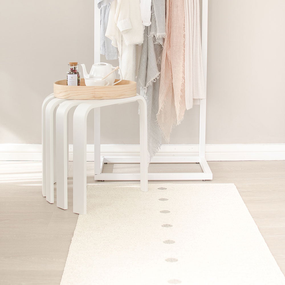 Peg tæppe 70x60 cm linen / vanilla 