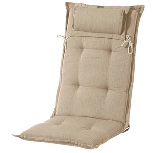 Canyon 8 cm positions pude i strukturdralon beige