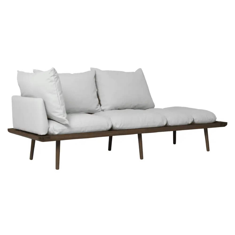 Umage, Lounge Around 3-personers sofa Dark Oak/Sterling