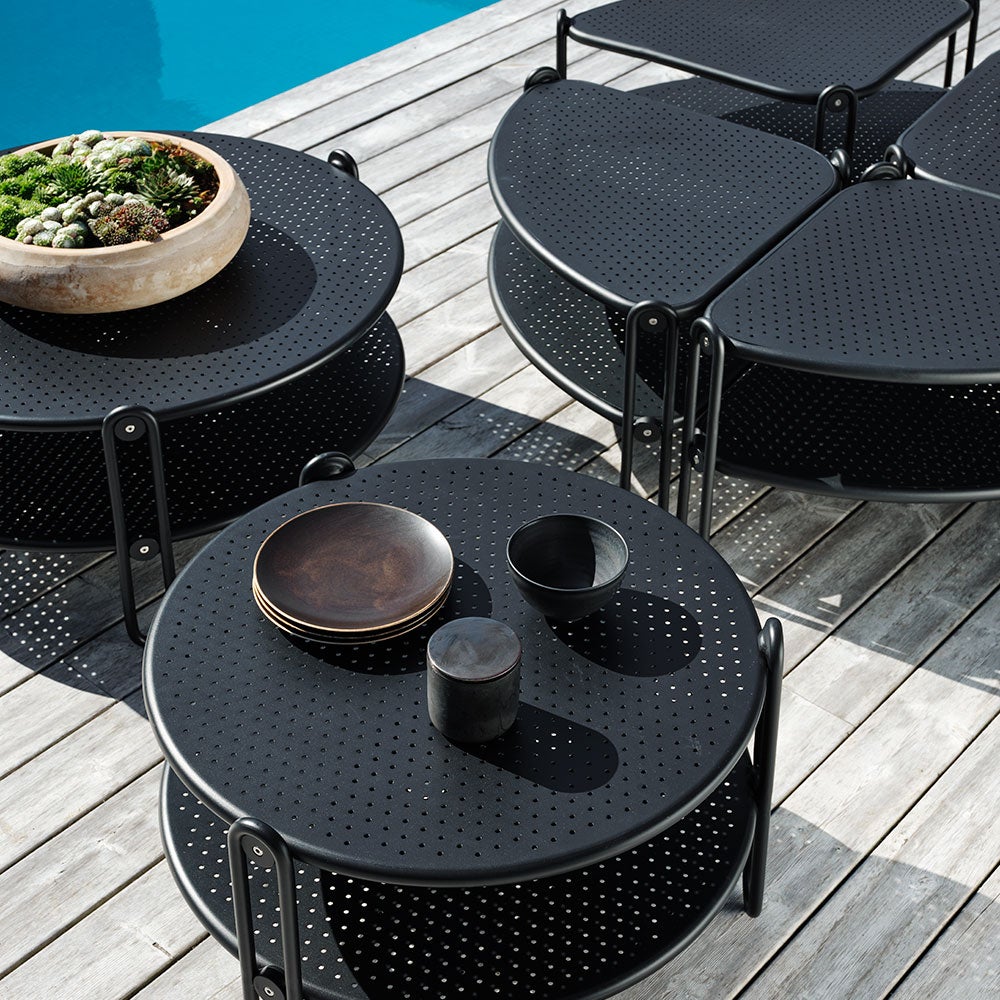 Blixt Sofabord 65 cm Sort Brafab