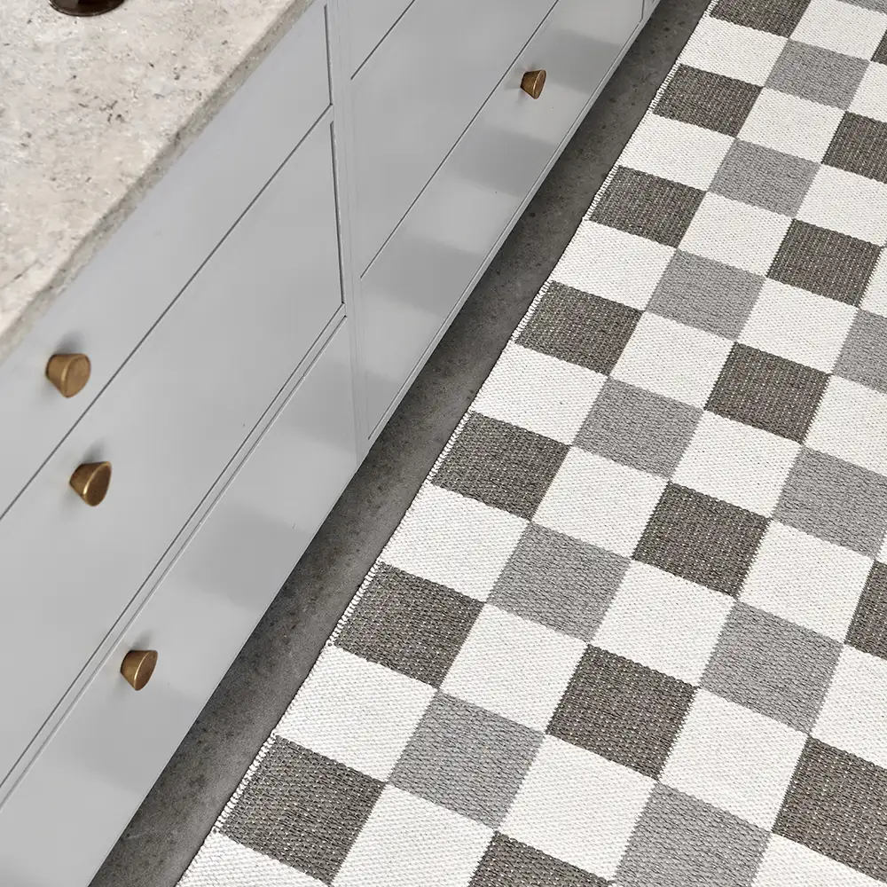 Pix tæppe 70x240 cm Army/Vanilla/Sage 