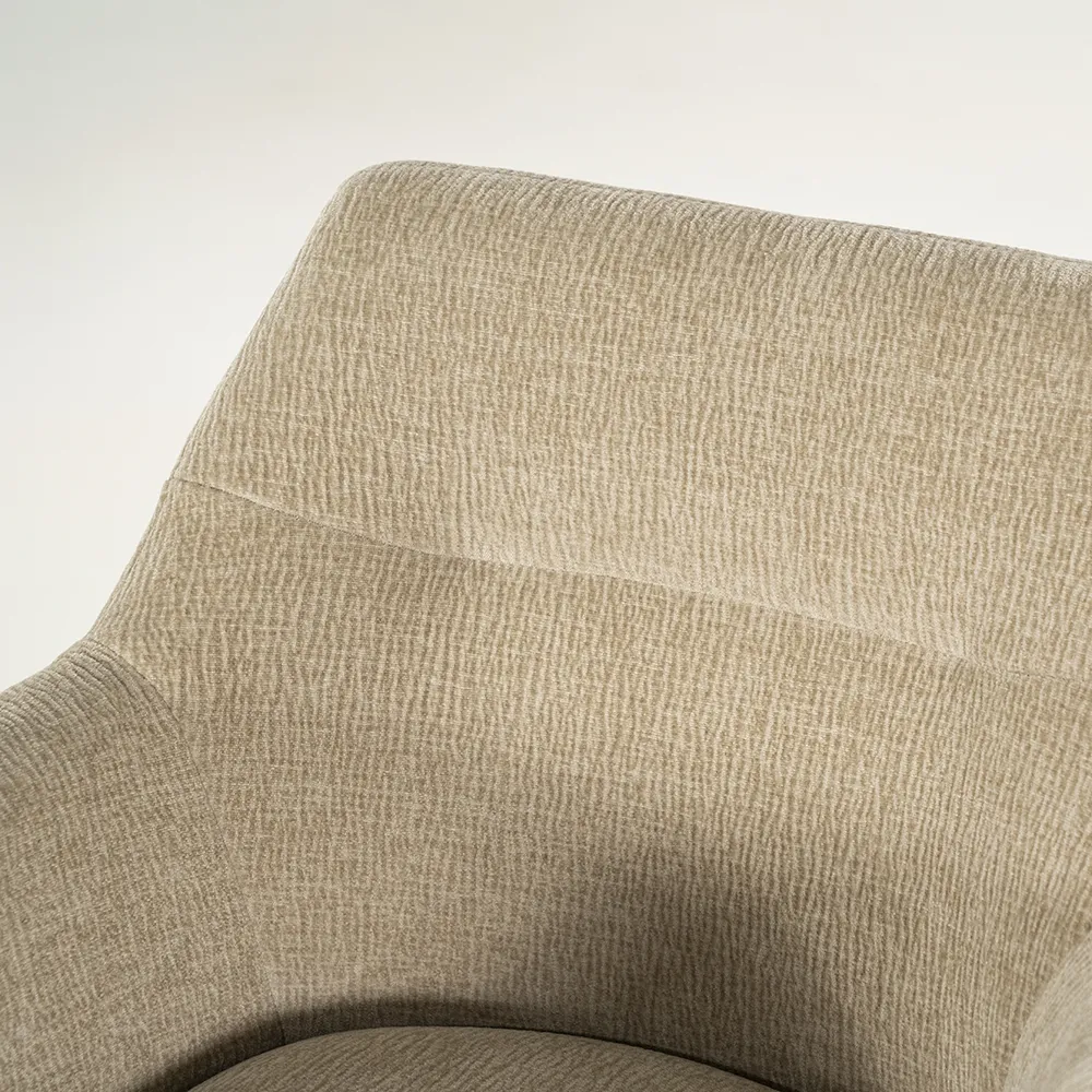 Bliss barstol med armlæn - taupe 52x56,5x96,5 cm