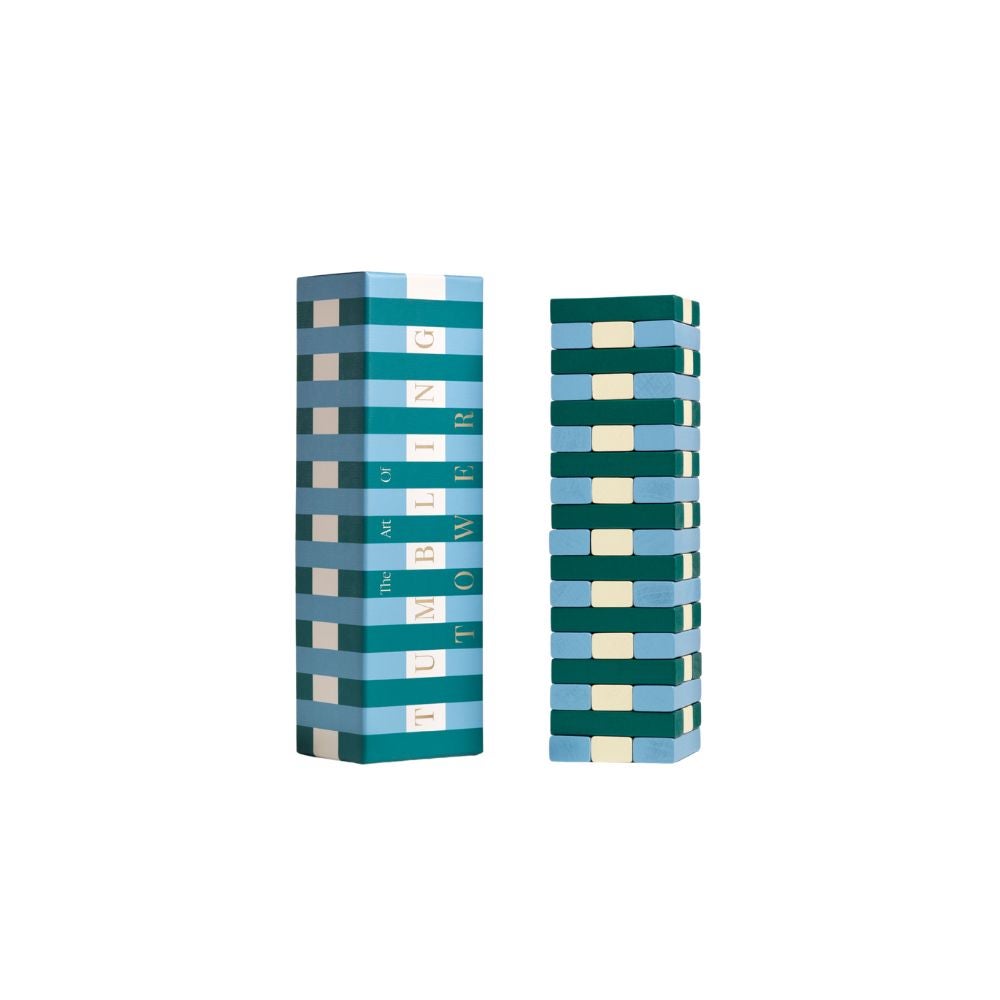 Play - Tumbling Towers, Green/Blue