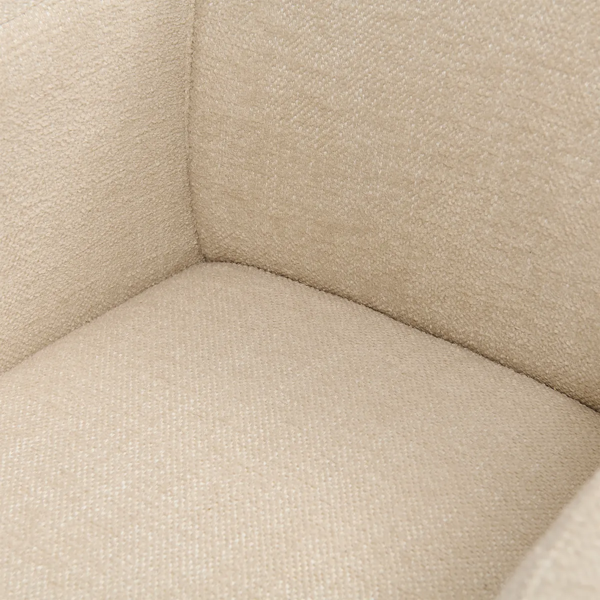 Spisebordsstol Napoli Beige med armlæn