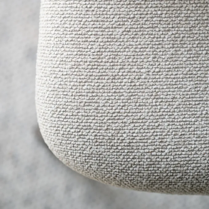 Patterson stol beige stof / brun eg