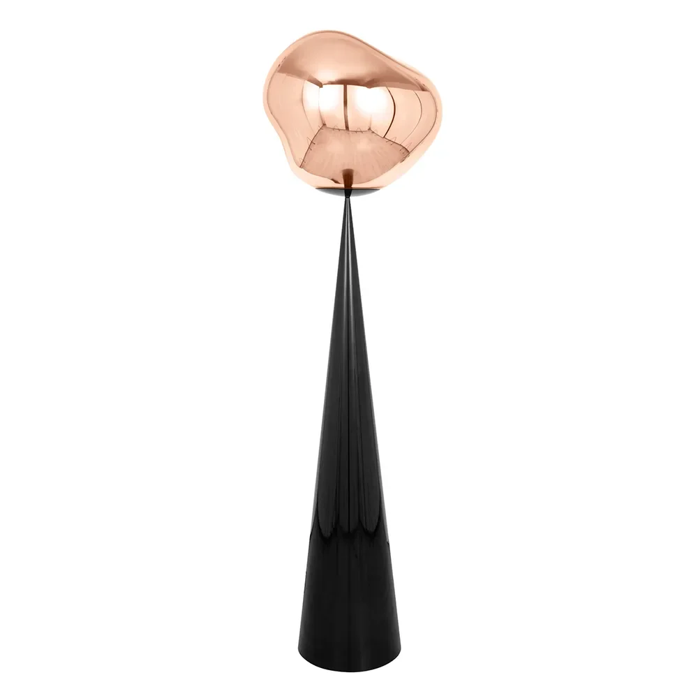 Melt Cone Fat Gulvlampe Copper LED UN