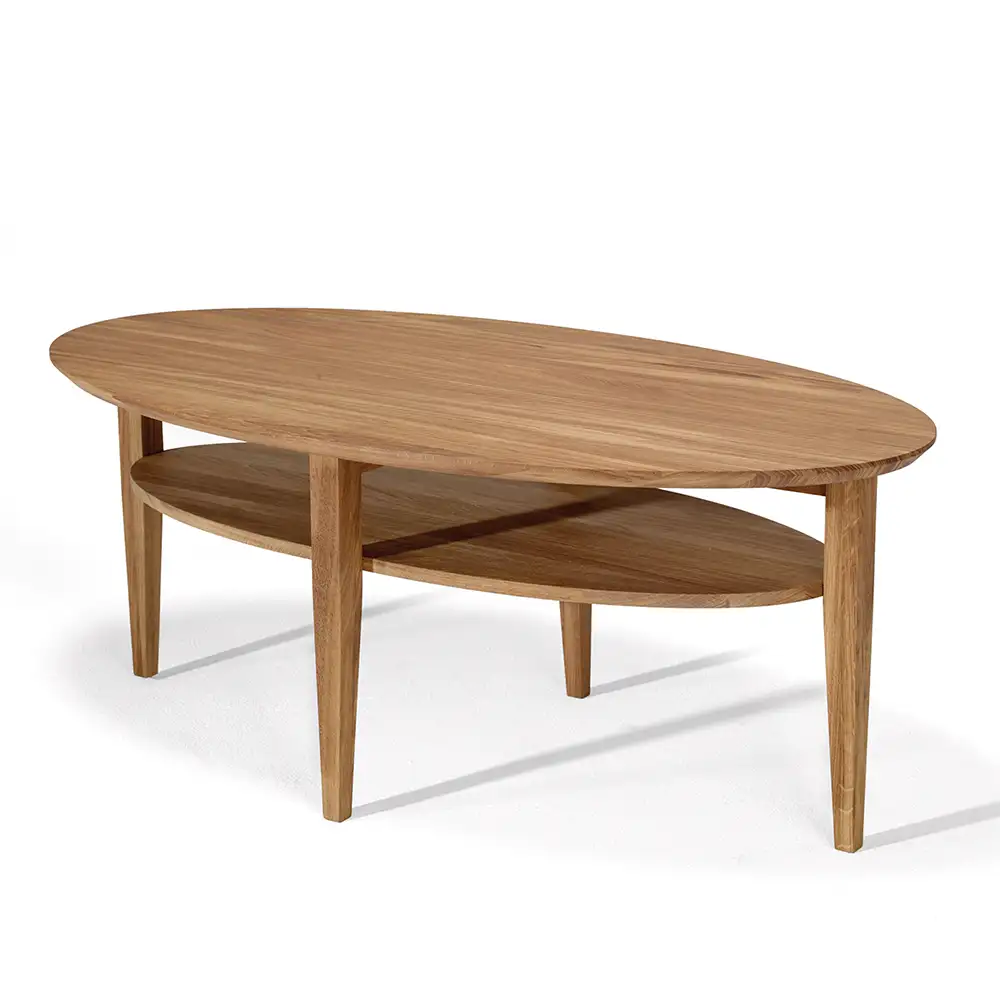 Torkelson, Tango Sofabord 130 cm i oliebehandlet eg