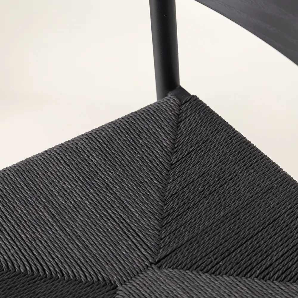 Malmön spisebordsstol sort 