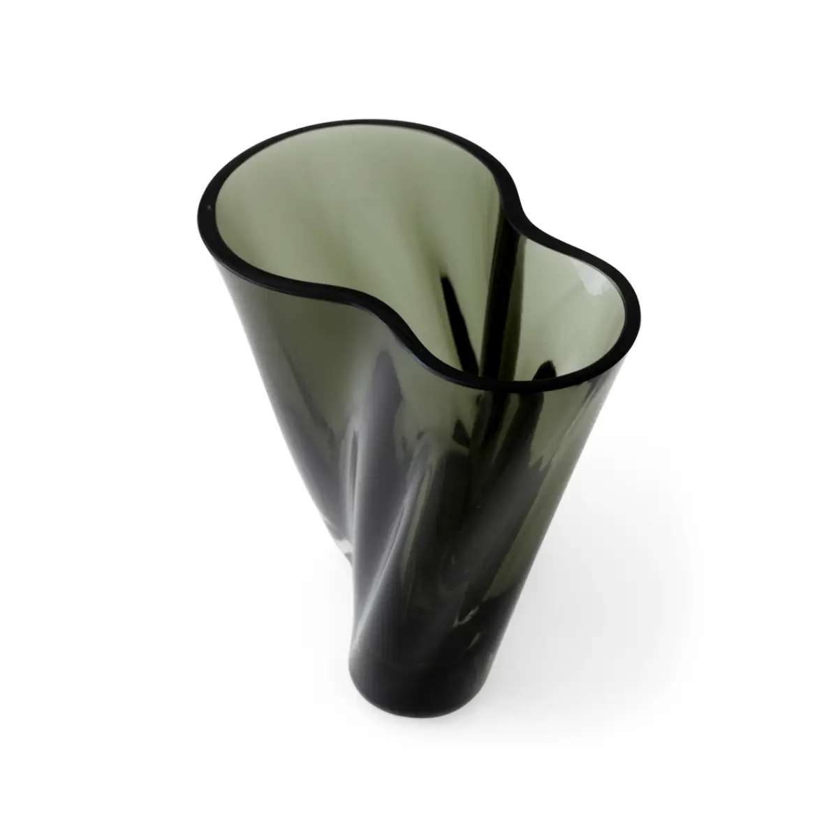 Aer Vase - H19 cm - Røg