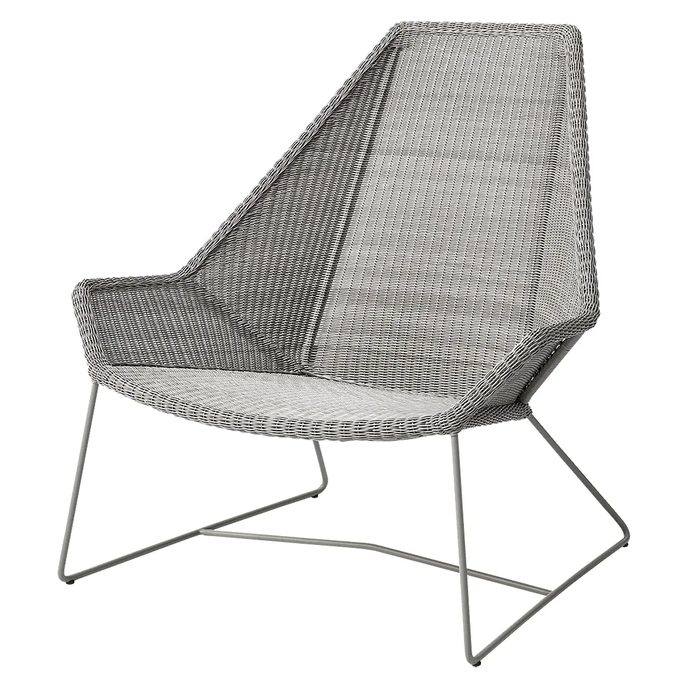 Cane-line, Breeze Lounge lænestol Taupe