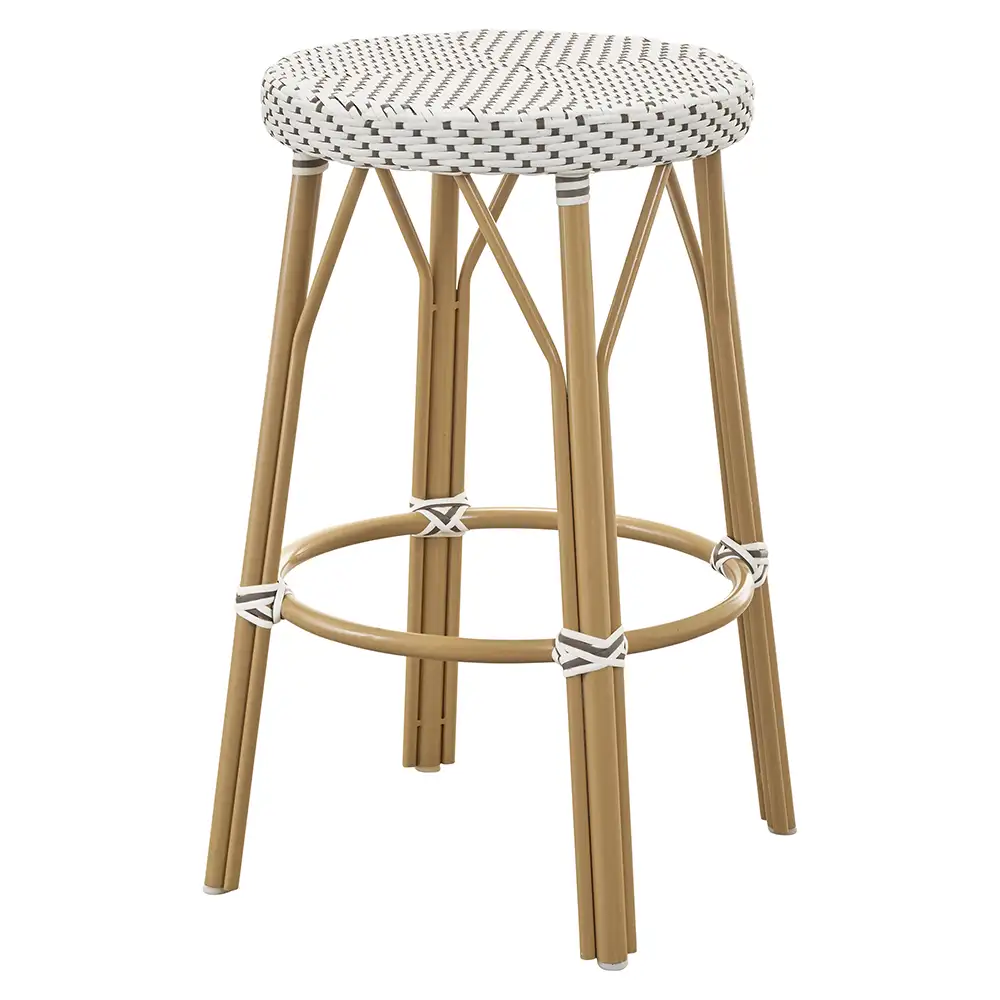 Simone Pall kunstrattan H67,5 Hvid