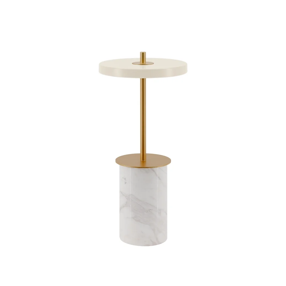 Asteria Move Mini  Bærbar lampe White Marble
