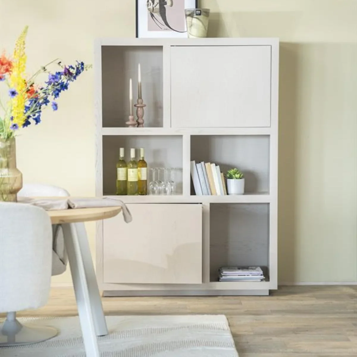 Helsinki Skab 120x170cm - taupe