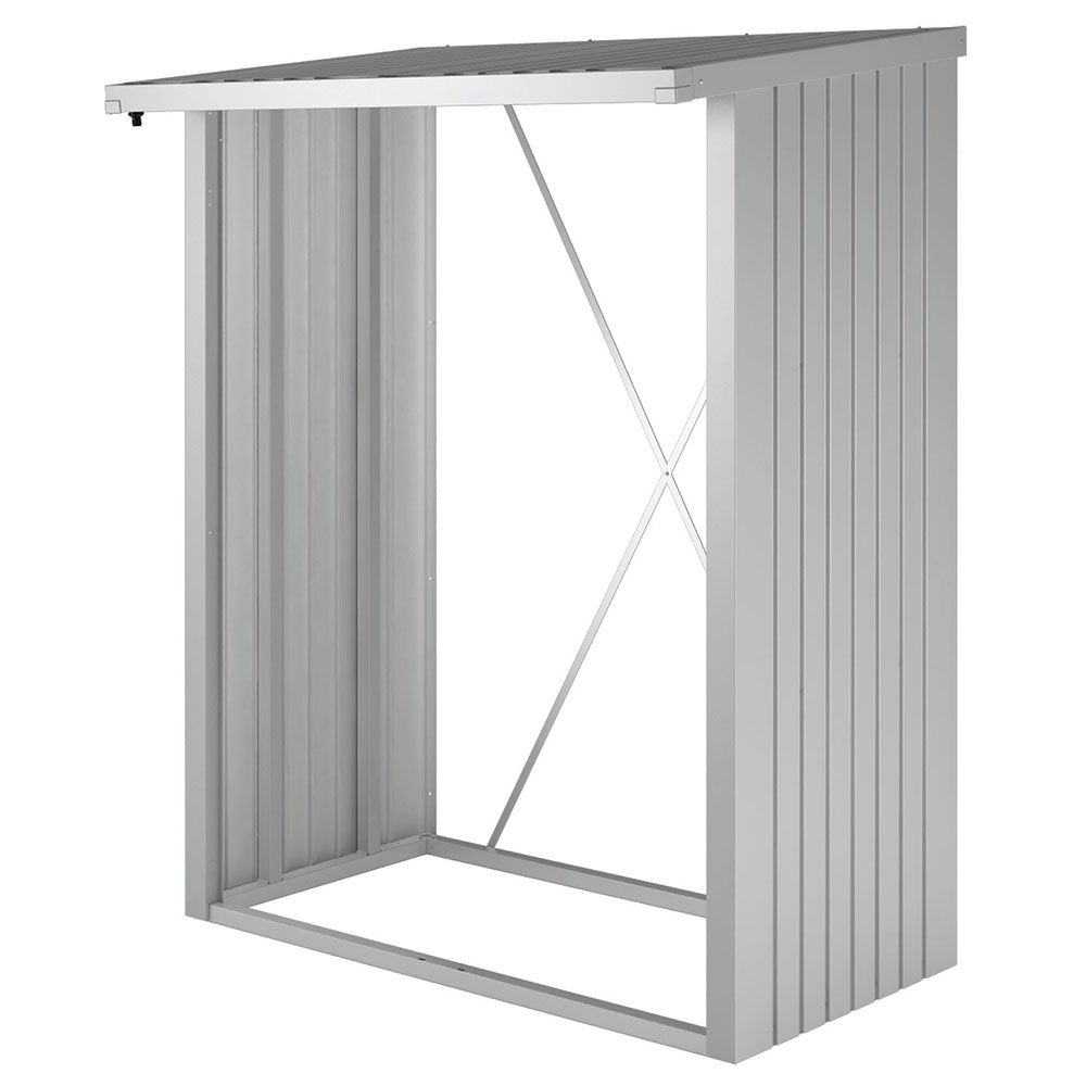 Biohort, Woodstock brændelager 150 cm sølv
