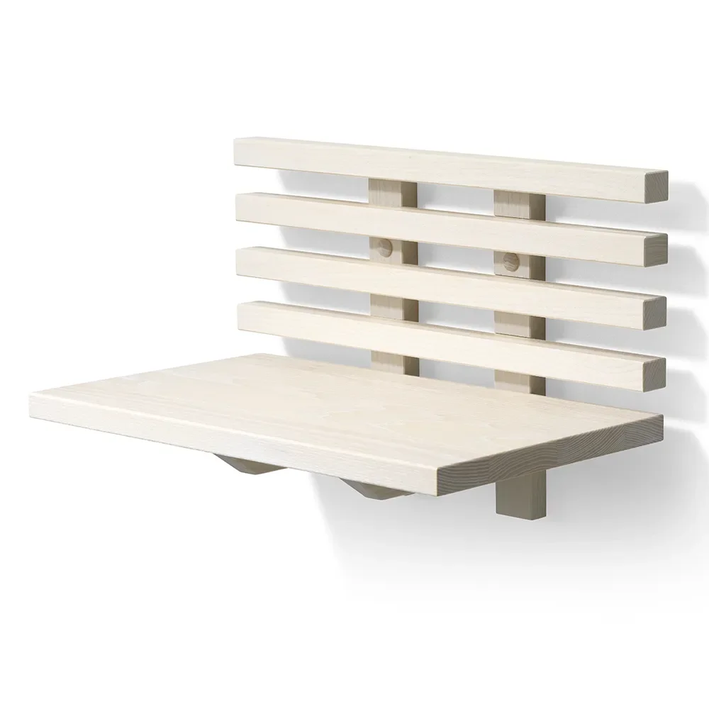 Zece Sengebord Hvid Olieret Ask