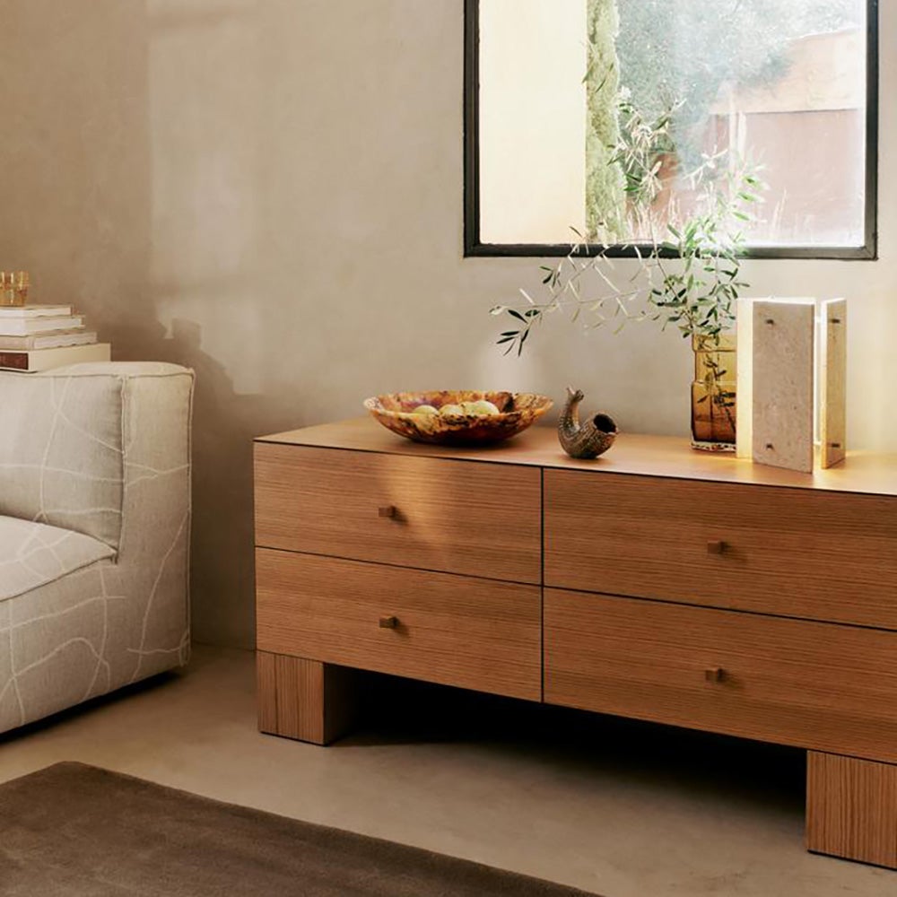  Kuben kommode 2x2 - Natur Egefiner