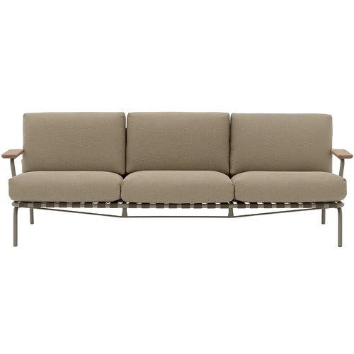 Settle 3-personers sofa Ribbed Weave 5/Taupe 
