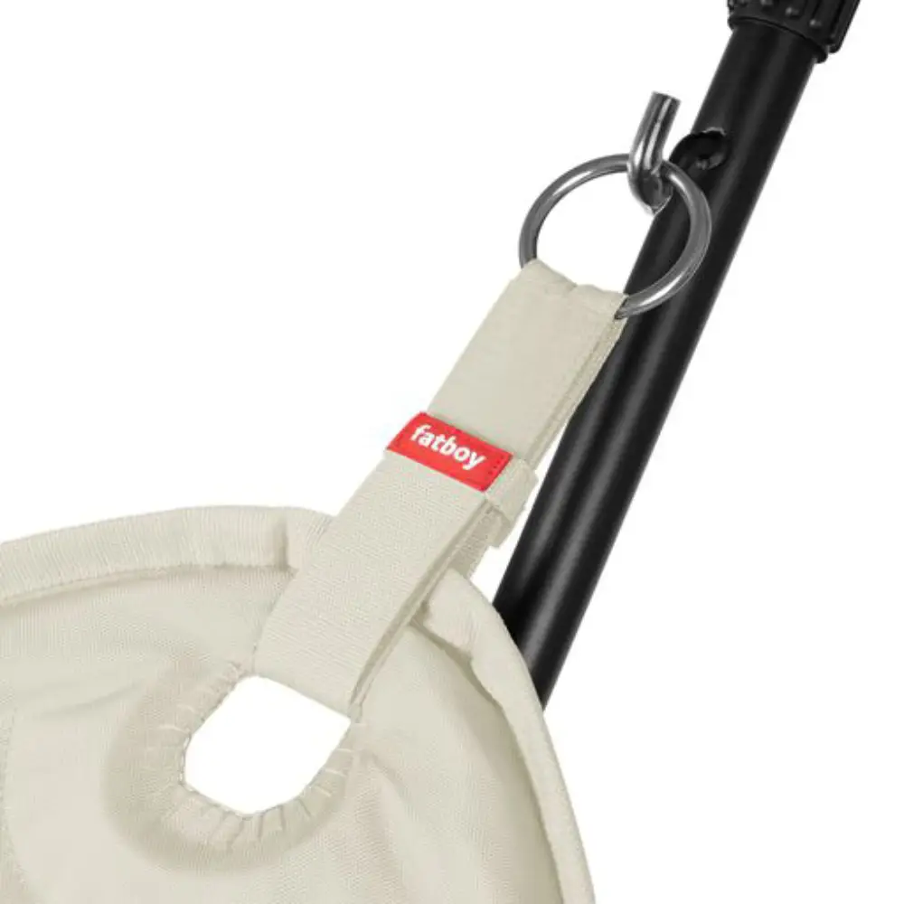 Hængekøje cream inc. stativ sort