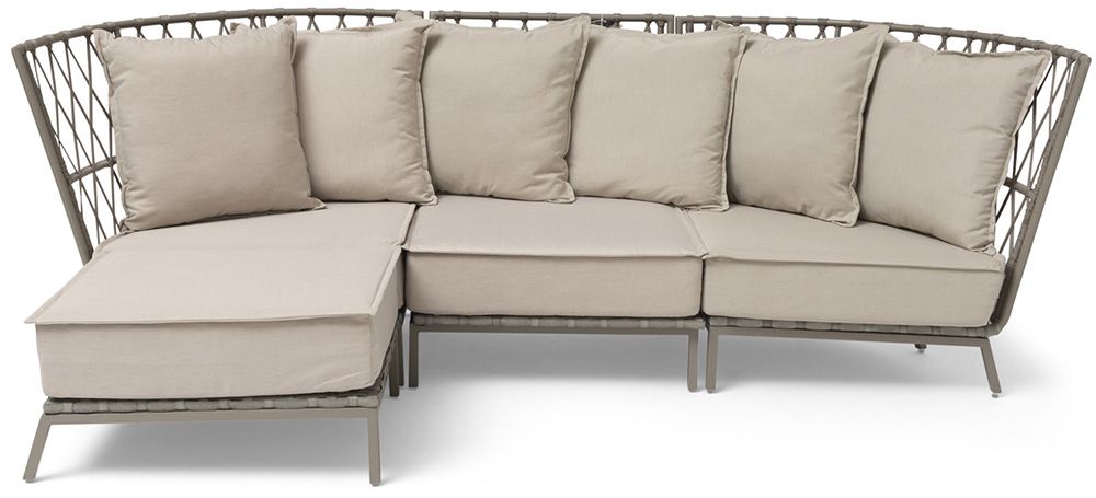 Jet Set Fodskammel Beige