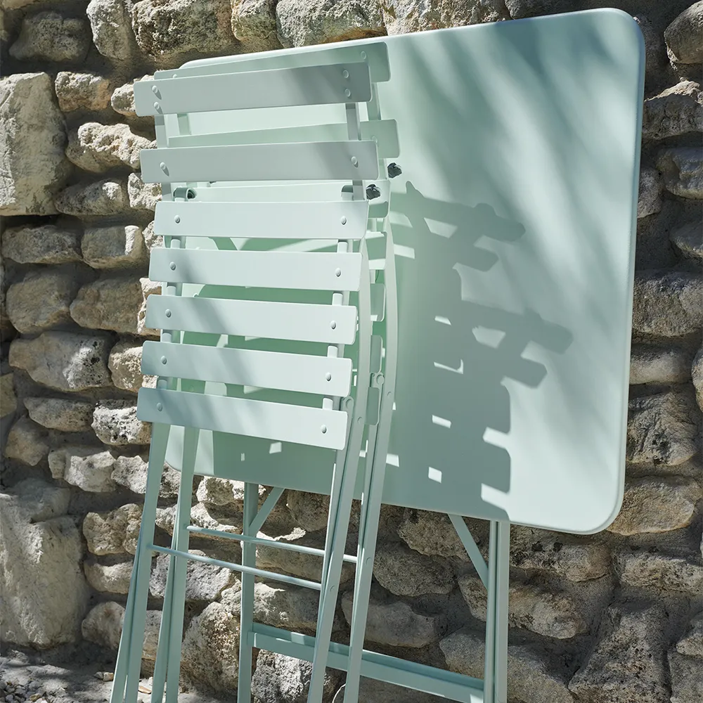 Bistro bord 97 x 57 cm Ice mint