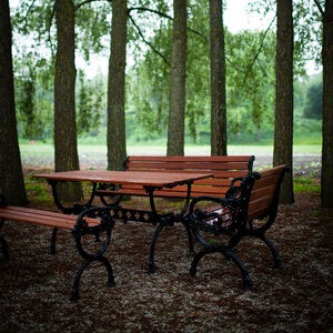 Byarum sofa 125 cm  stativ: hvid / træ: imprægneret fyr