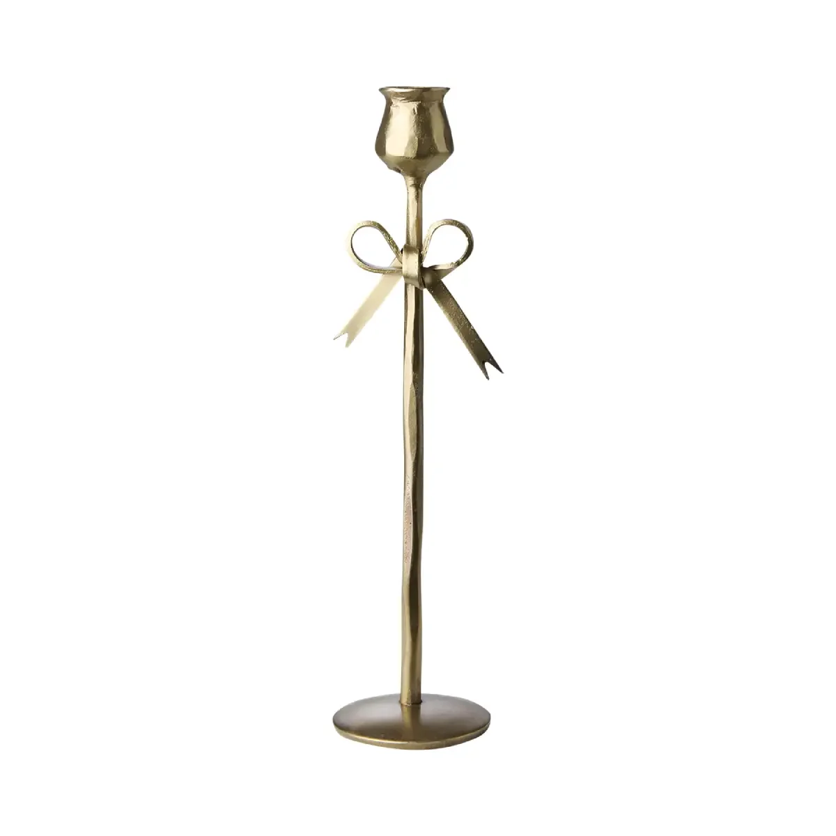 FRANCIS Lysestage Messingfarvet L9xB7,5xH30 cm