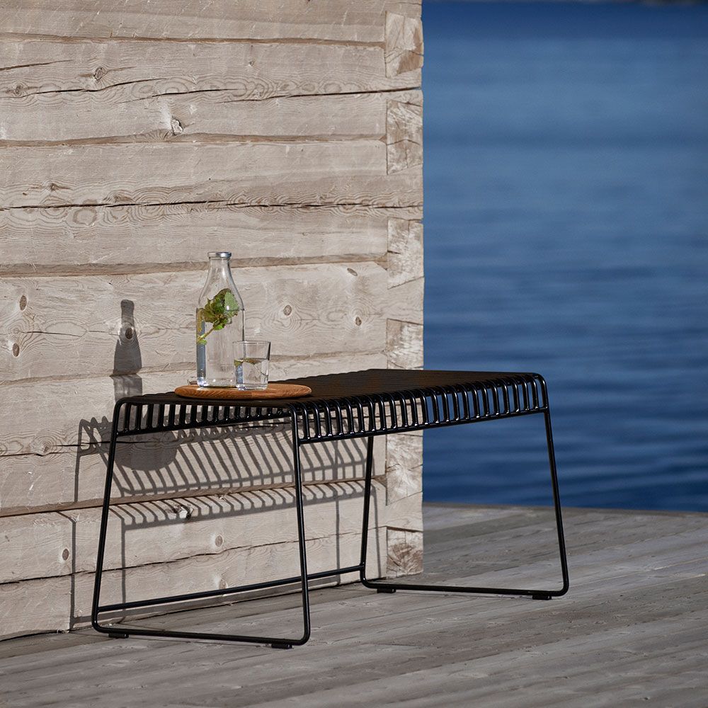 Resö Bænk 100 cm grå 