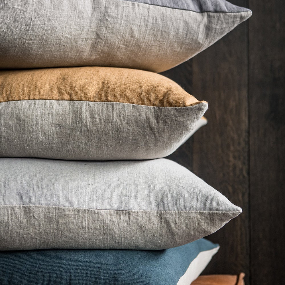 Lin Pude Ginger 50x50 cm